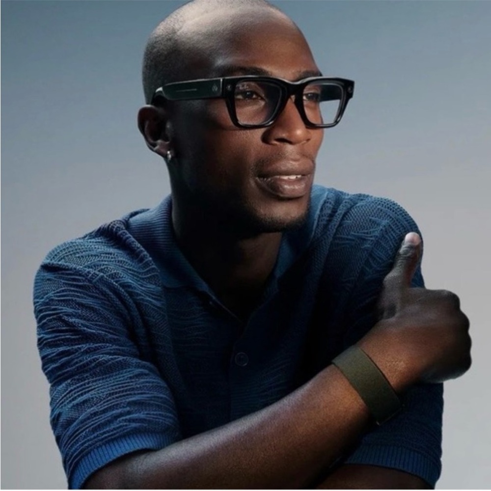 Ray Ban meta display Black Classic Sunglasses (glasses large and band 3) - Picture 3 of 3